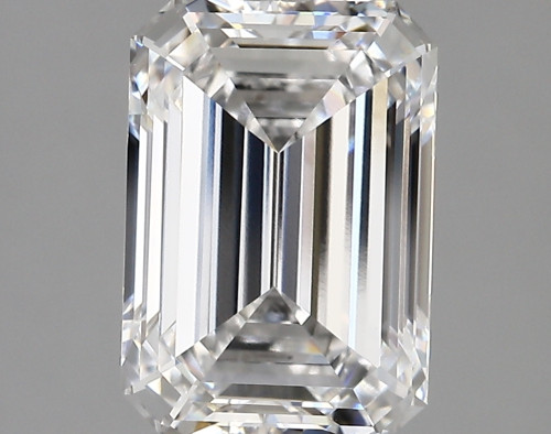 3.83 carat e VVS1 EX Cut IGI emerald diamond