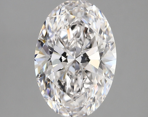 3.14 carat e VVS2 EX Cut IGI oval diamond