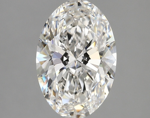 3.01 carat f VVS2 EX Cut IGI oval diamond