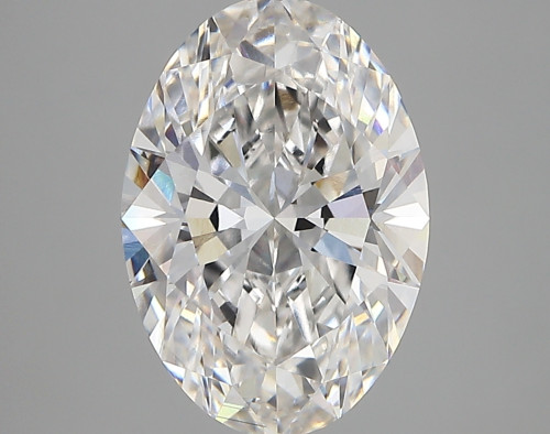 3.19 carat f VS1 EX Cut IGI oval diamond