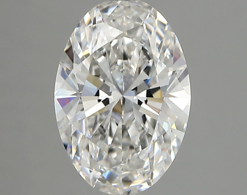 2.15 carat f VVS2 EX Cut IGI oval diamond
