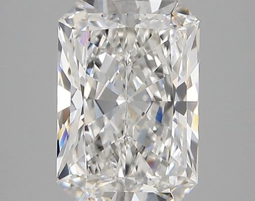 2.77 carat e VVS2 EX Cut IGI radiant diamond