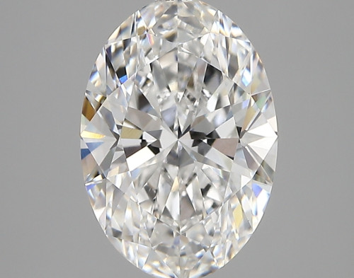 3.00 carat f VVS2 EX Cut IGI oval diamond