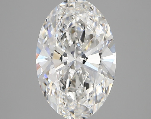 3 carat e VVS2 EX Cut IGI oval diamond