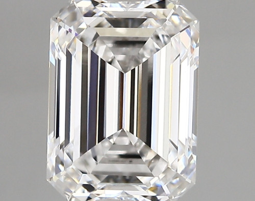 2.84 carat d VVS2 EX Cut IGI emerald diamond