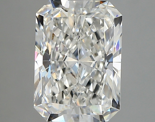 3.09 carat f VVS2 EX Cut IGI radiant diamond
