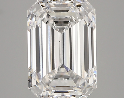 3.17 carat d VVS1 EX Cut IGI emerald diamond