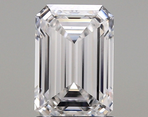 1.3 carat f VVS1 EX Cut IGI emerald diamond