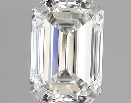 3.03 carat e VVS2 EX Cut IGI emerald diamond