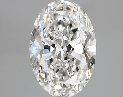 2.72 carat f VVS2 EX Cut IGI oval diamond