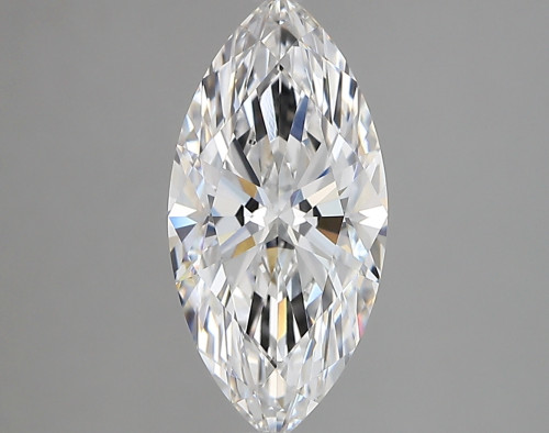 2.16 carat d VVS1 EX Cut IGI marquise diamond
