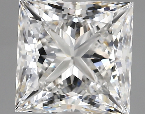3.61 carat f VVS1 EX Cut IGI princess diamond