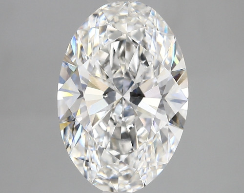 3.43 carat e VVS1 EX Cut IGI oval diamond