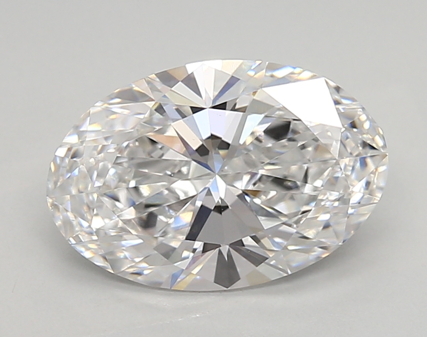 2.21 Carat Oval D Color VVS2 Clarity Lab Diamond (IGI Certified)