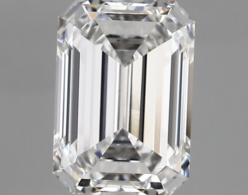 2.87 carat d VVS2 EX Cut IGI emerald diamond