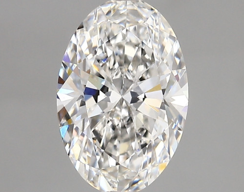2.09 carat f VVS2 EX Cut IGI oval diamond