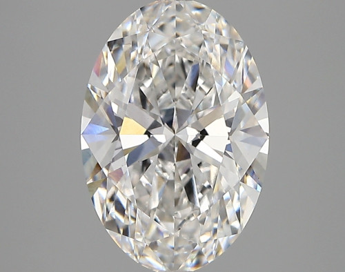 3.05 carat e VS1 EX Cut IGI oval diamond