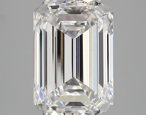 3.23 carat d VVS2 EX Cut IGI emerald diamond