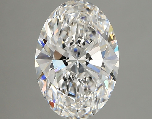 3 carat e VVS2 EX Cut IGI oval diamond
