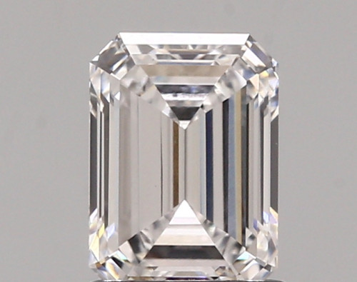 1.18 carat d VVS2 EX Cut IGI emerald diamond