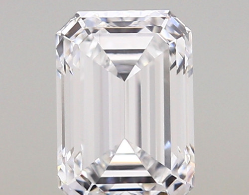 1.26 carat d VVS2 EX Cut IGI emerald diamond