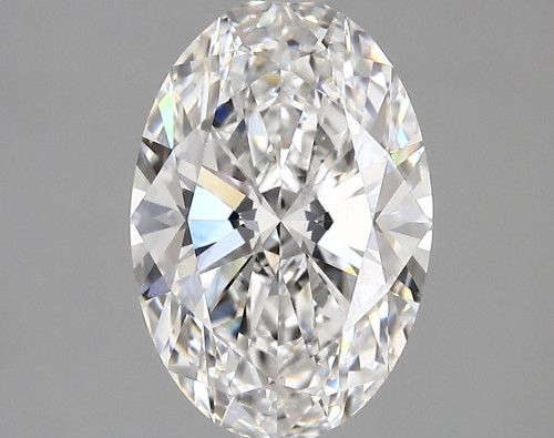 3 carat e VVS2 EX Cut IGI oval diamond