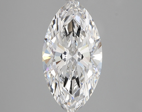 2.86 carat d VVS2 EX Cut IGI marquise diamond