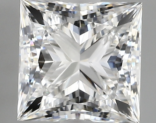 2.07 carat e VVS2 EX Cut IGI princess diamond