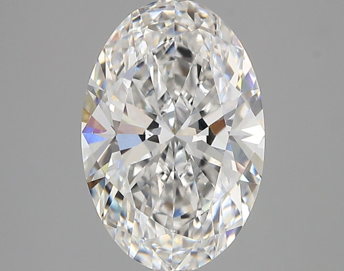 3 carat e VVS2 EX Cut IGI oval diamond