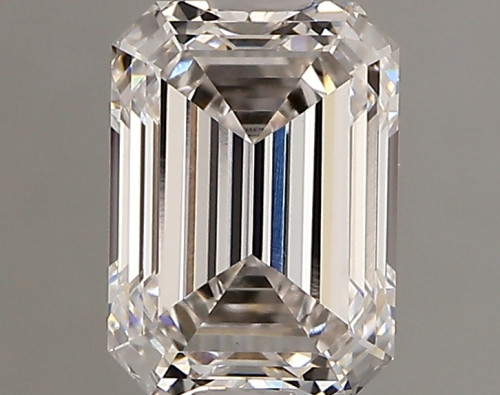 1.38 carat f VVS1 EX Cut IGI emerald diamond