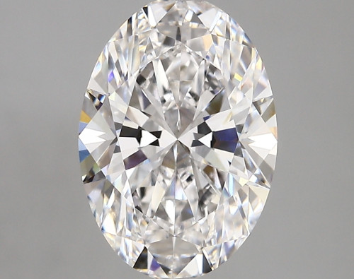 3.16 carat e VVS2 EX Cut IGI oval diamond