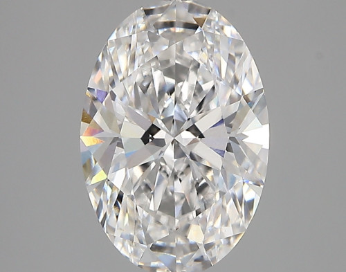 3 carat e VVS2 EX Cut IGI oval diamond