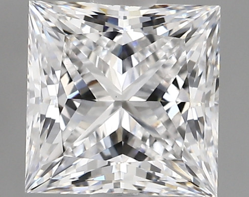 2.07 carat d VS1 EX Cut IGI princess diamond