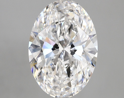 3.14 carat e VVS2 EX Cut IGI oval diamond