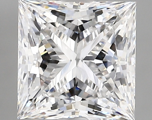 2.61 carat d VVS2 EX Cut IGI princess diamond