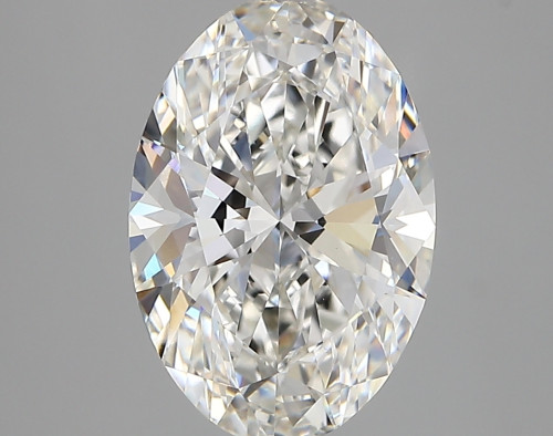 3.32 carat f VVS2 EX Cut IGI oval diamond