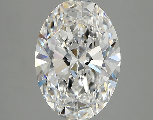 3.01 carat e VVS2 EX Cut IGI oval diamond