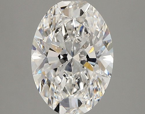 3 carat e VVS2 EX Cut IGI oval diamond