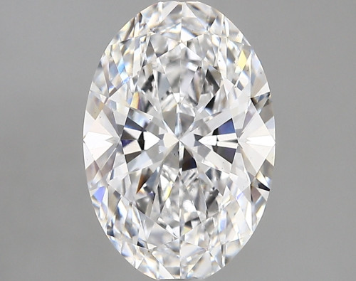 2.66 carat d VS2 EX Cut IGI oval diamond