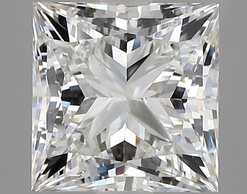 3.04 carat f VS1 EX Cut IGI princess diamond