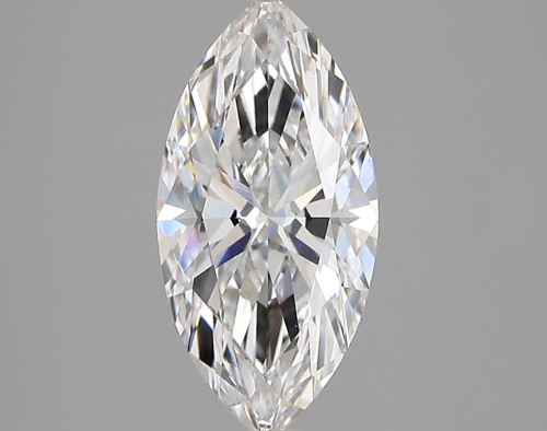 2.06 carat d VVS2 EX Cut IGI marquise diamond