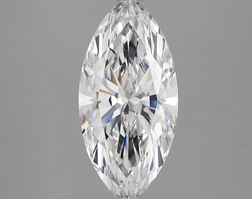 2.09 carat d VVS2 EX Cut IGI marquise diamond