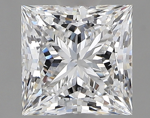 2.09 carat e VVS2 EX Cut IGI princess diamond