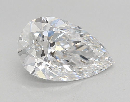 1.96 carat e VVS2 EX Cut IGI pear diamond