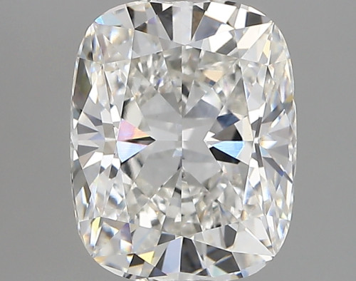 2.78 carat f VVS2 EX Cut IGI cushion diamond