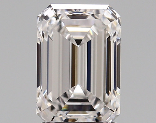 1.87 carat d VVS1 EX Cut IGI emerald diamond