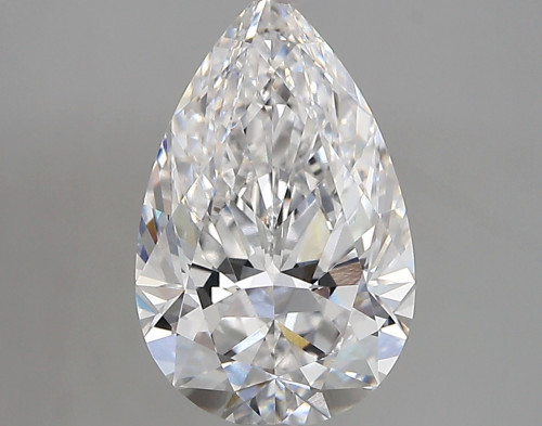 2.43 carat d VVS1 EX Cut IGI pear diamond