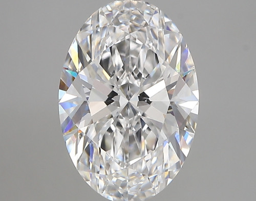 3.01 carat e VVS2 EX Cut IGI oval diamond