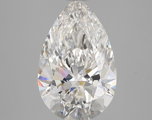 3.03 carat f VVS1 EX Cut IGI pear diamond