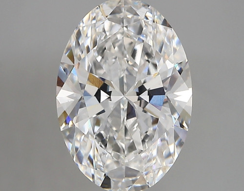3.01 carat e VVS2 EX Cut IGI oval diamond